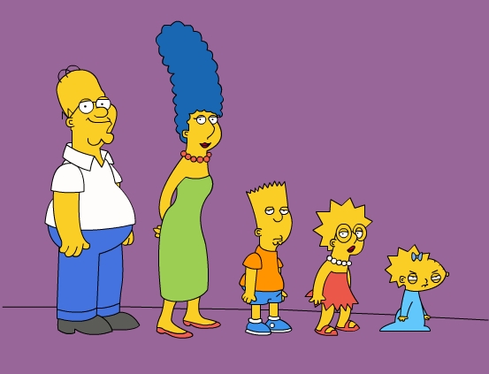 Simpsons by Sarah Abando