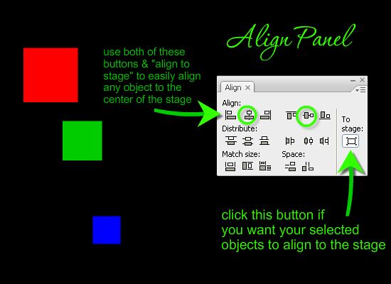 align panel